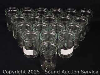 19ct Assorted 10oz Canning Jars