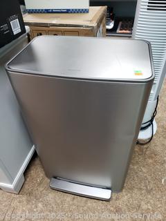Kohler 13-Gallon Stainless Steel Step Trash Can