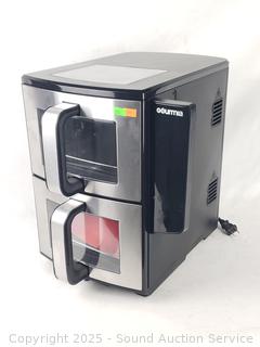 Gourmia Dual Bin Countertop Air Fryer 