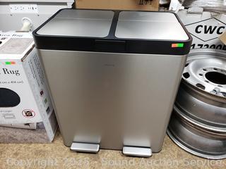 Kohler Dual Bin Stainless Steel Step Trash Bin