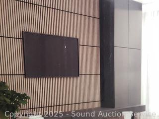 4pk Artika Sonolok Walnut Sound-Absorbing Slatted Panels