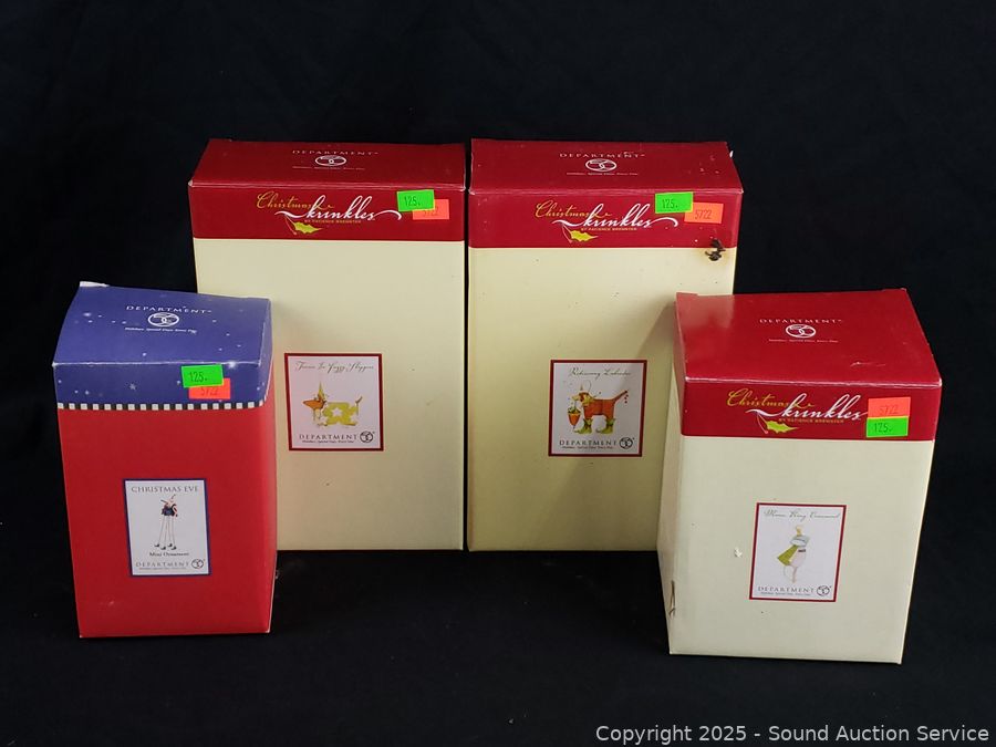 SAS Christmas Décor, Antiques, Dolls Online Auction