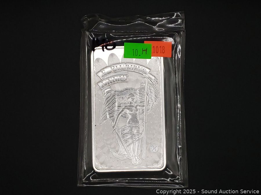 SAS Silver Bars, Funko, Antique Furniture Online Auction