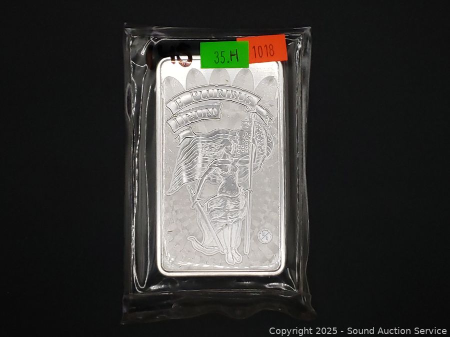 SAS Silver Bars, Funko, Antique Furniture Online Auction