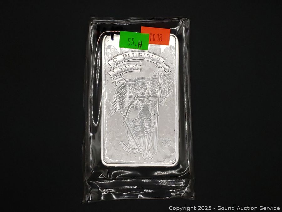 SAS Silver Bars, Funko, Antique Furniture Online Auction