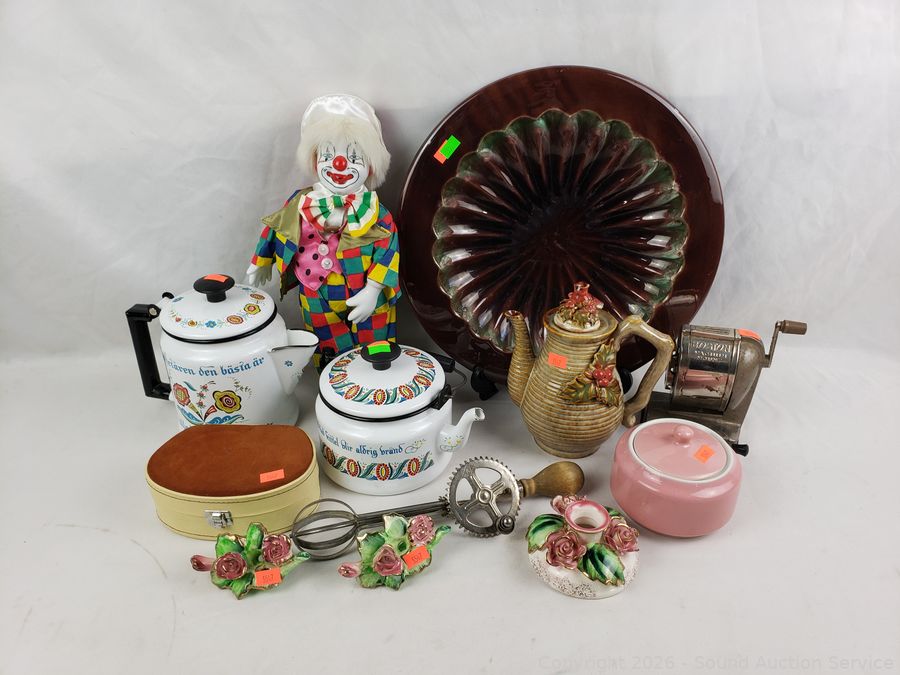 SAS Barbies, Victorian Sofas, PartyLite, Avon Online Auction