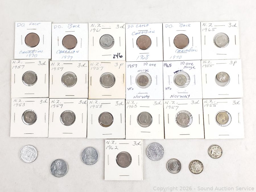 SAS Coins, Fishing Plugs, Subzero Fridge Online Auction