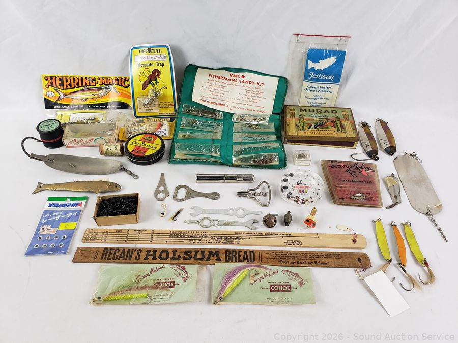 SAS Coins, Fishing Plugs, Subzero Fridge Online Auction