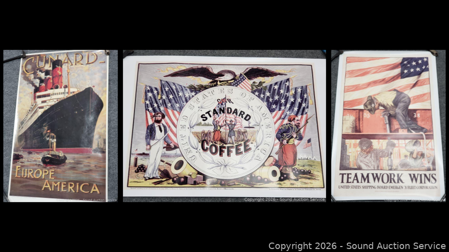 SAS Coins, Fishing Plugs, Subzero Fridge Online Auction