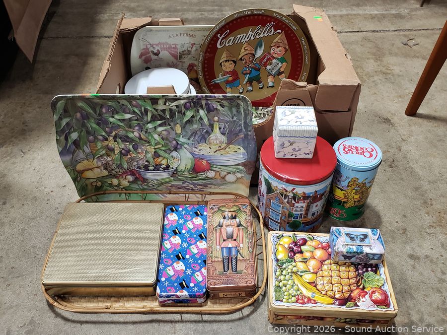 MCM Teak, Décor, Comics, Knives, Atari Online Auction