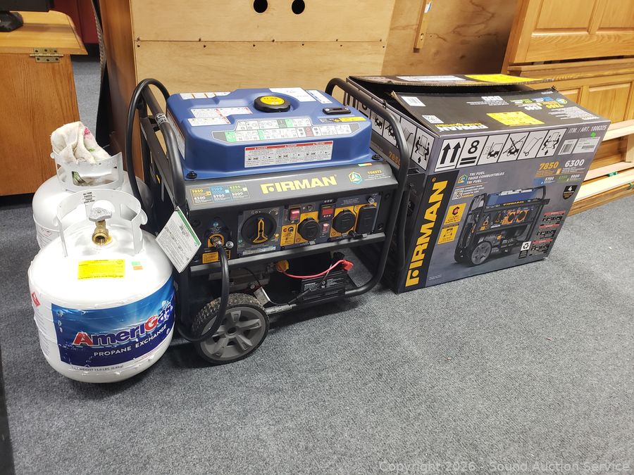 SAS Gun Safe, Generator, Knives, Swords Online Auction