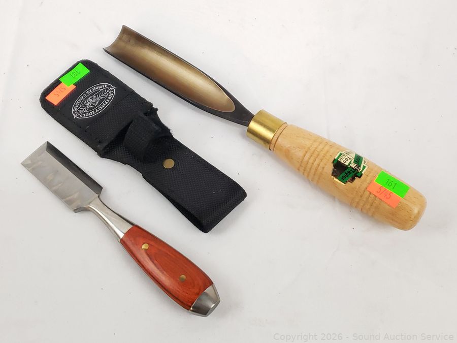 SAS Great Woodworking Shop Tools, Knives Online Auction