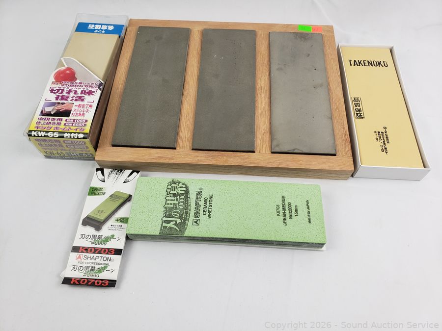 SAS Wood/Leatherworking Tools, Gold, Knives Online Auction