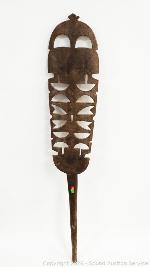 SAS Tools, African Masks/Figures, Military Online Auction