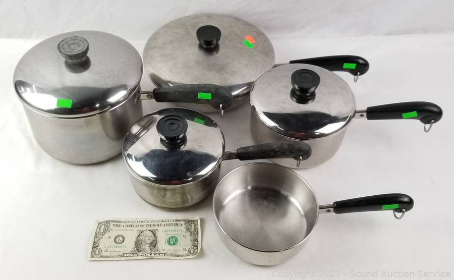 Revere Ware Pots and Pans - Swico Auctions