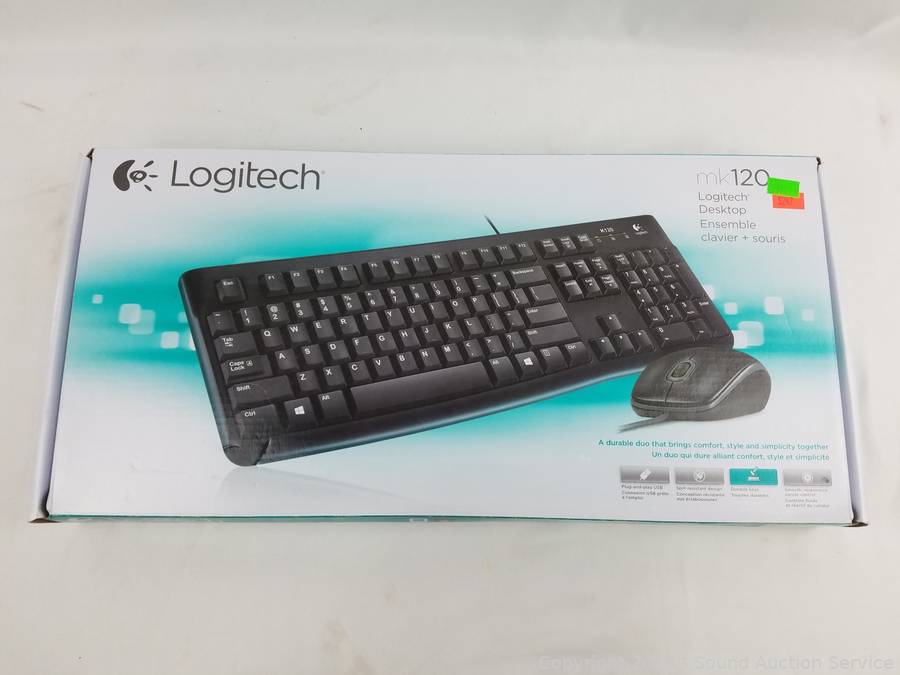 CLAVIER SOURIS LOGITECH MK120