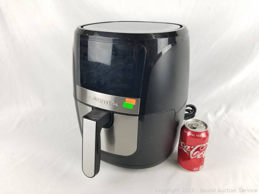 As is Gourmia 6-qt Digital Air Fryer – Wholesale Bidder