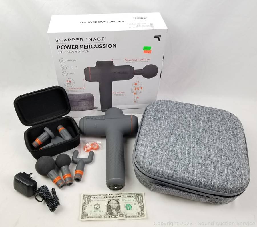 Sharper Image Deep-Tissue Rechargeable Massager