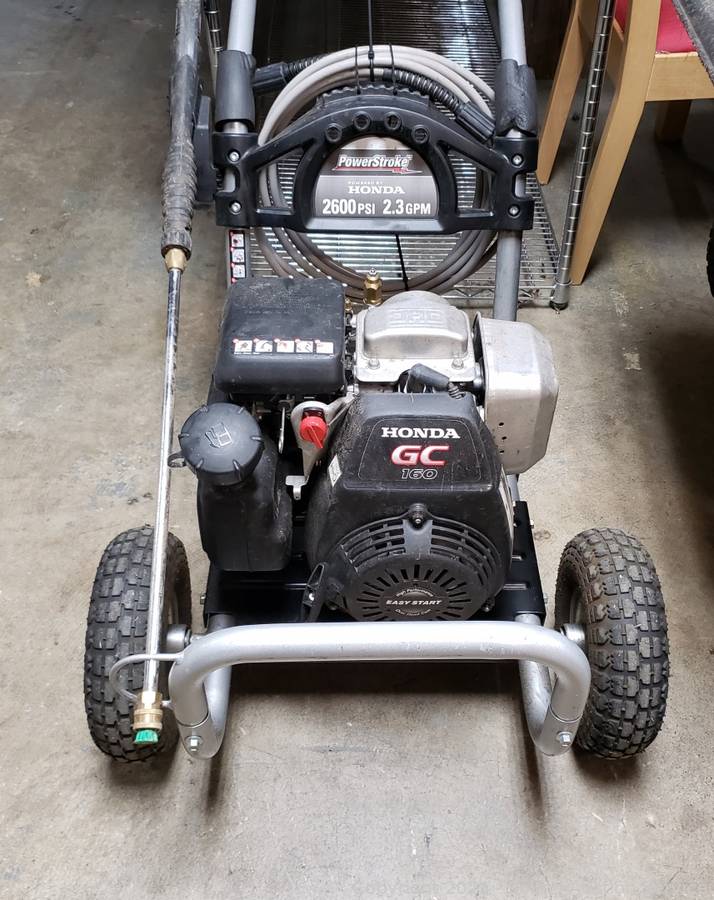 Honda powerstroke pressure washer deals 2600 psi