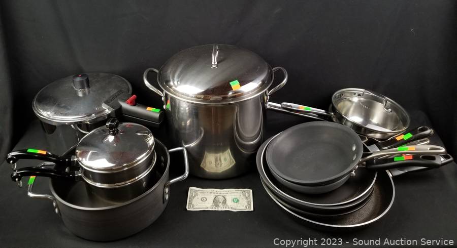 Auction Ohio  Emeril pots and pans