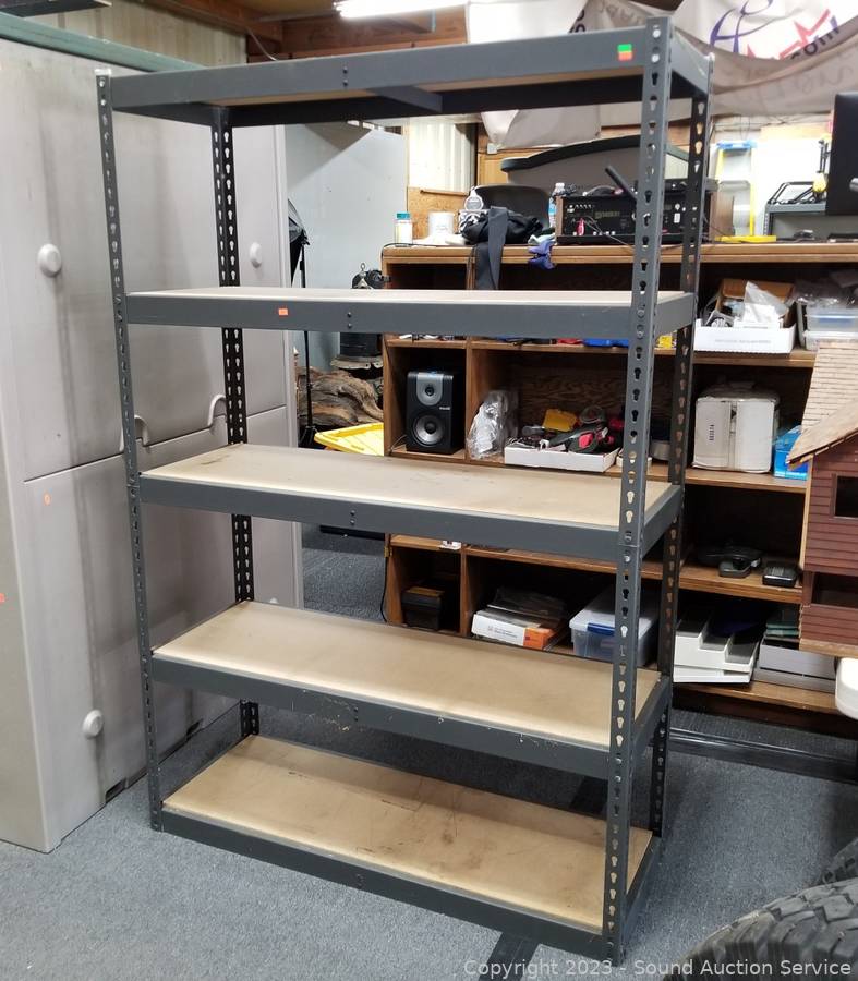 5-Tier Steel Utility Shelf