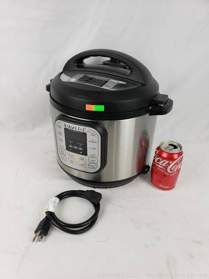 Sold at Auction: Instant Pot 3 Quart Pressure Cooker