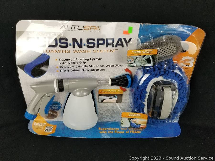 Suds-N-Spray Foaming Wash System, 3-piece Set