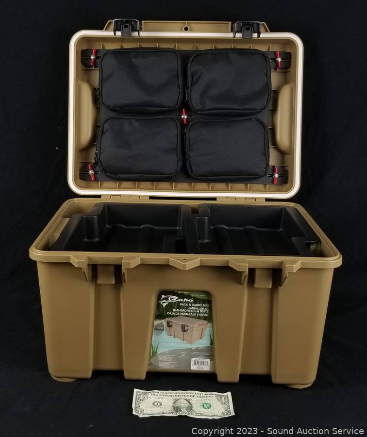 Sound Auction Service - Auction: 08/16/23 SAS Kowal, Moffitt Online Auction  ITEM: Coho Pack & Carry Box