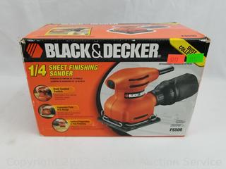 Sound Auction Service - Auction: Nelson Estate Auction ITEM: Black & Decker  Belt Sander, Finish Sander & Planer