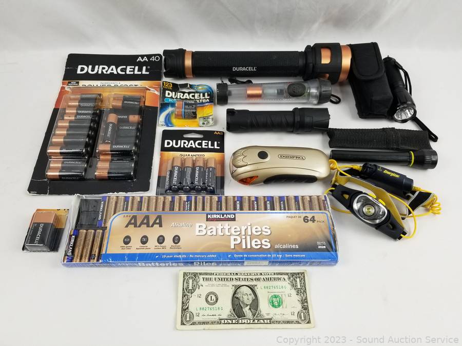 Sold at Auction: Assorted Battery Operated Flashlights