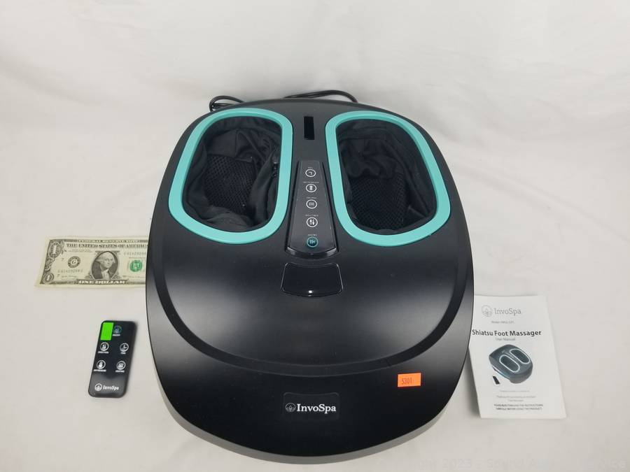 InvoSpa Shiatsu Foot Massager with Remote