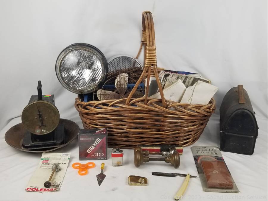 Sound Auction Service - Auction: 08/31/23 SAS Leidner, Mynatt Online Auction  ITEM: Fishing Bucket & 2 Plano Fishing Tackle Boxes w/Some Tackle