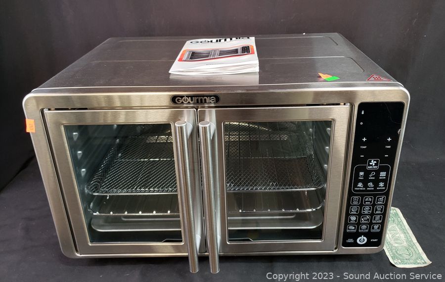 Sound Auction Service - Auction: 06/03/22 Sports Memorabilia, Furniture,  Household Online Auction ITEM: Oster XL Capacity French Door Air Fryer