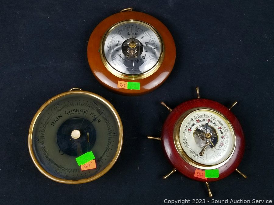 Barometers for Sale at Online Auction