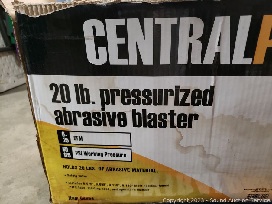 20 lb. Pressurized Abrasive Blaster