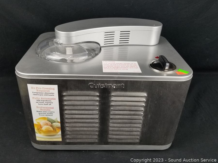 Cuisinart Supreme Commercial Quality Ice Cream Maker in the Ice