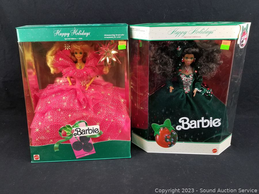 1991 happy holidays special edition online barbie