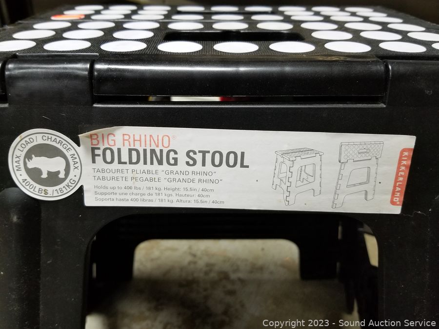 Big rhino folding stool hot sale