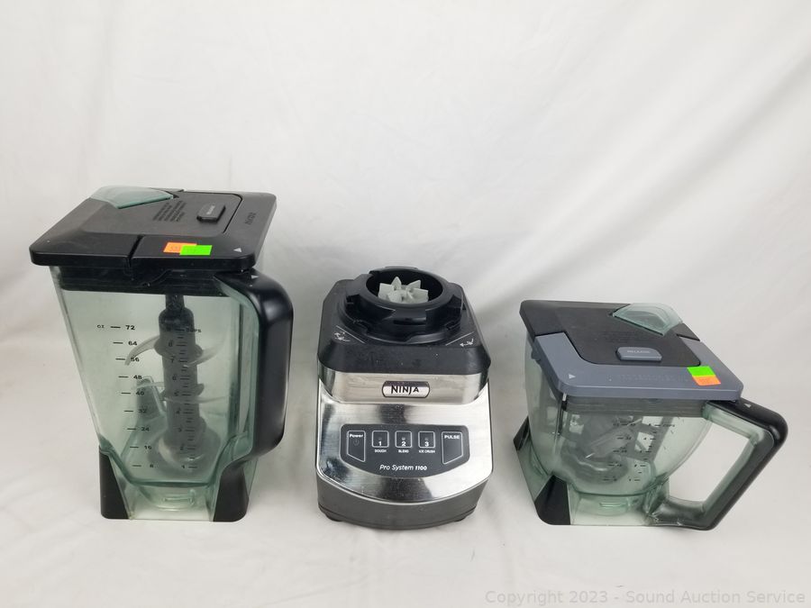 Sound Auction Service - Auction: 10/07/23 SAS Kaheen, Mitchell Online  Auction ITEM: Ninja Blender/Food Processor w/Accessories