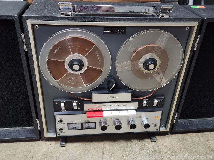 Sound Auction Service - Auction: 10/21/23 SAS Warnock, Cantero Online  Auction ITEM: Airline Solid State Stereo Tape Recorder