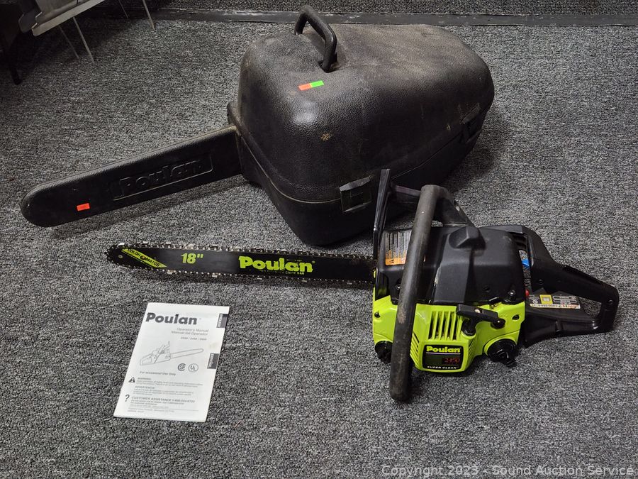 Poulan 2450 deals chainsaw