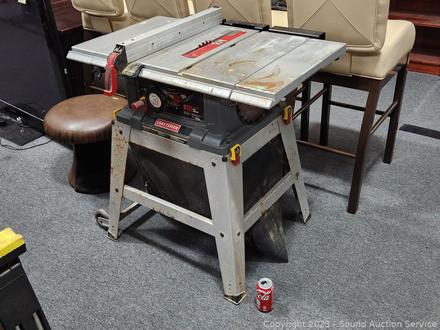 Sound Auction Service - Auction: 11/03/23 SAS Krencik, Collectibles Online  Auction ITEM: Craftsman Tool Chest w/ Some Tools & Hardware Organizer  w/Hardware