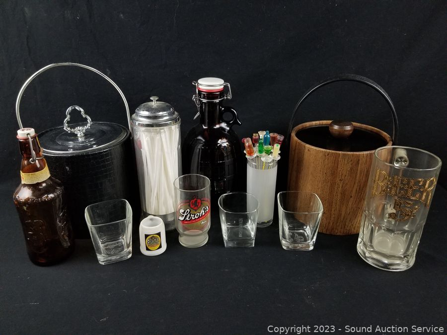 Sold at Auction: Pepsi-Cola Glass Straw Dispenser