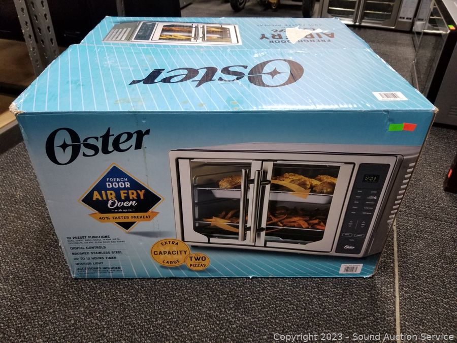 Sound Auction Service - Auction: 11/03/23 SAS Krencik, Collectibles Online  Auction ITEM: Oster French Door Air Fryer Oven - Works