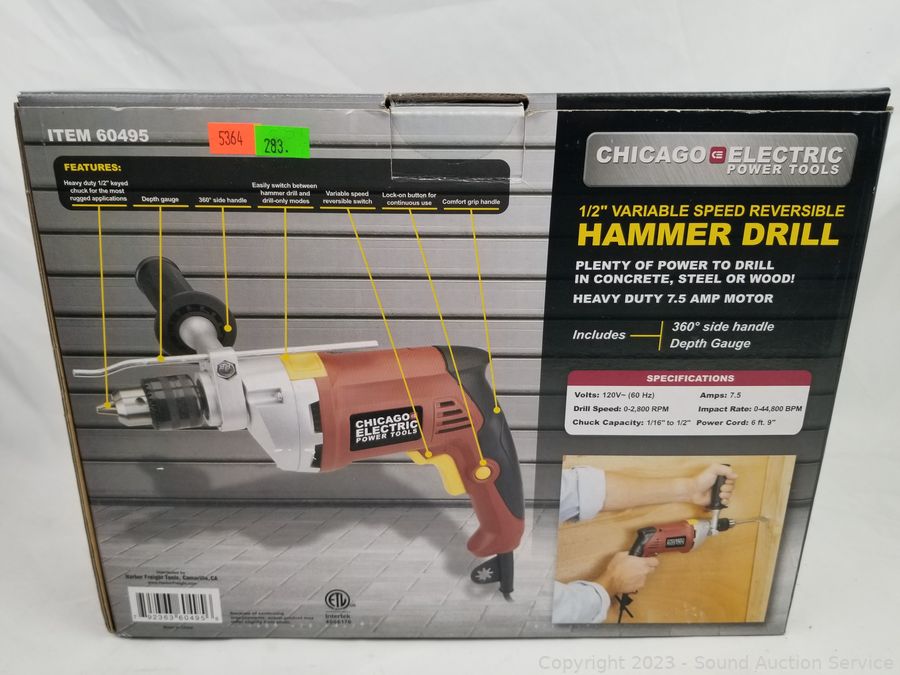 Chicago Electric Power Tools Heavy Duty Hot Knife 60313