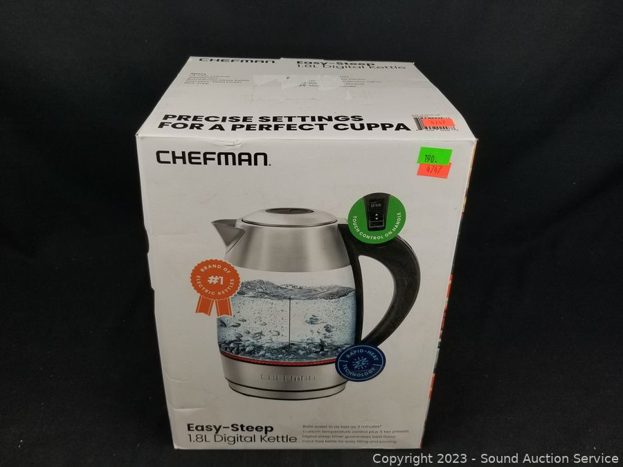 Chefman Easy-Steep Green Digital Kettle