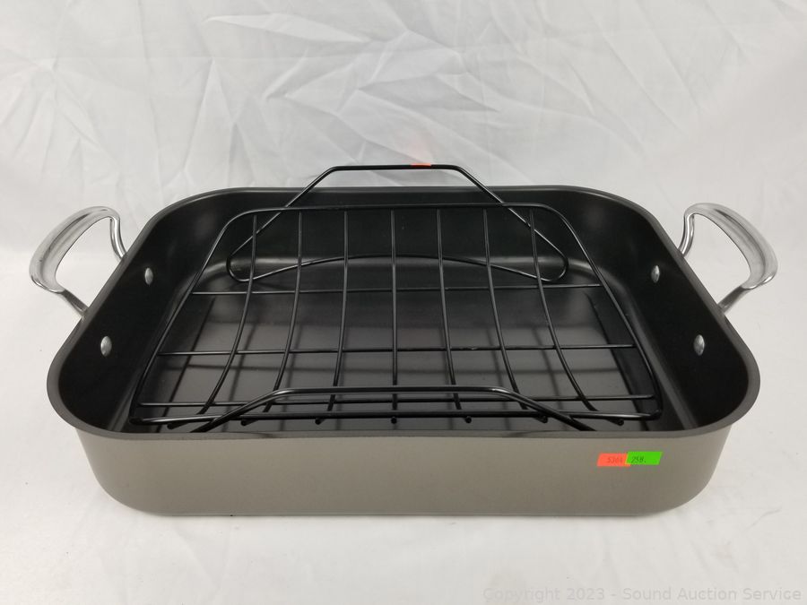 18'' Non-Stick Cast Iron Roasting Pan