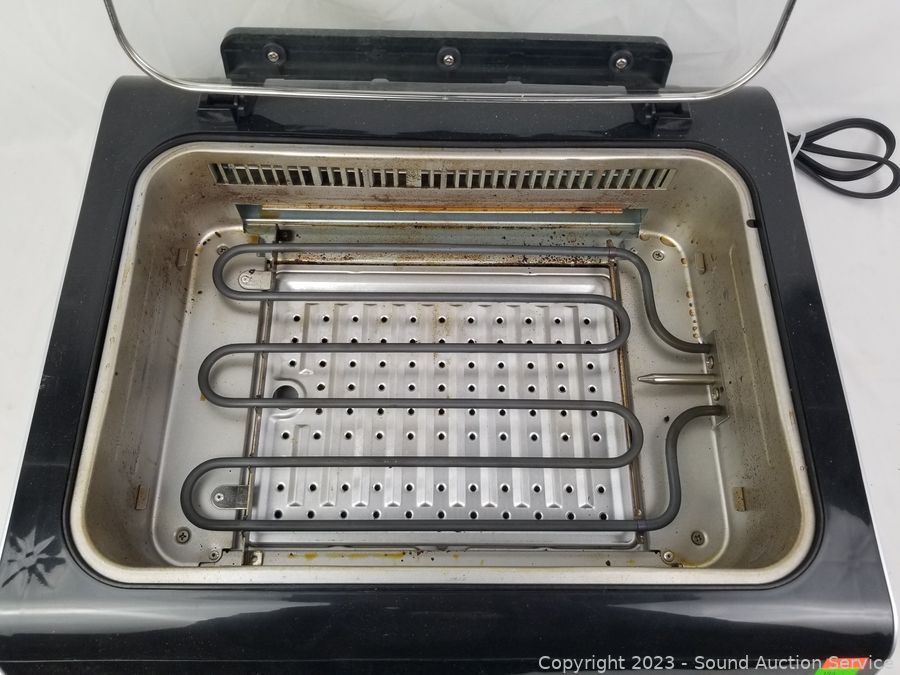 Sound Auction Service - Auction: 12/06/23 SAS Industrial, Tools, Household  Online Auction ITEM: Gourmia Smokeless Grill, Griddle & Air Fryer