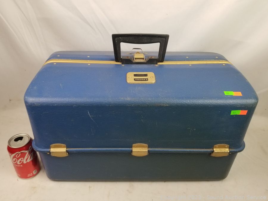 Sound Auction Service - Auction: 12/06/23 SAS Industrial, Tools, Household  Online Auction ITEM: Vtg. Dyna Med Trauma I Medical Supply Tote