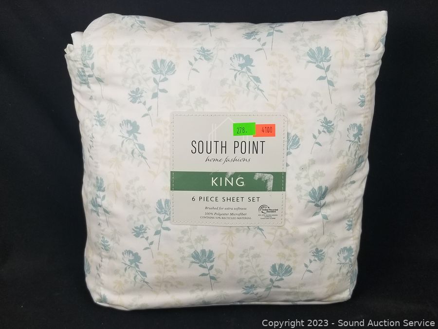 South Point Home Fashions Microfiber 4-Piece Sheet Set